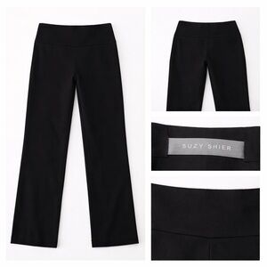 🎬 Suzy Shier Pull-On Dress Pants – Black | Women’s Pants Size M